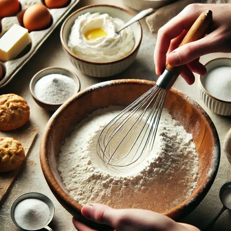 Mix dry ingredients In a separate bowl whisk together flour cream of tartar baking soda and salt Gradually add to the wet ingredients