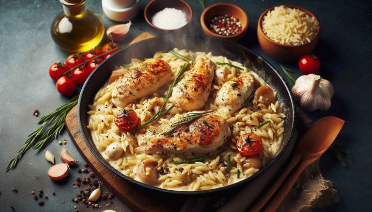 One-Pan Marry Me Chicken Orzo