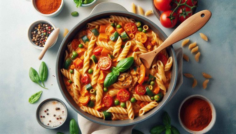 One-Pot Vegan Cajun Pasta