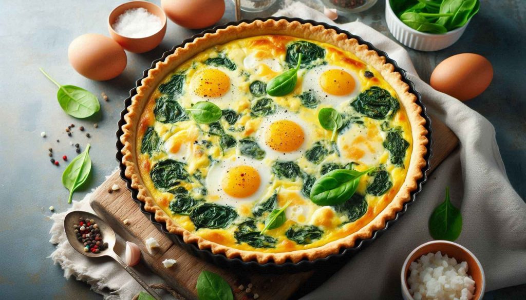 Quiche Florentine with a Keto Twist: Perfect for Brunch or Dinner