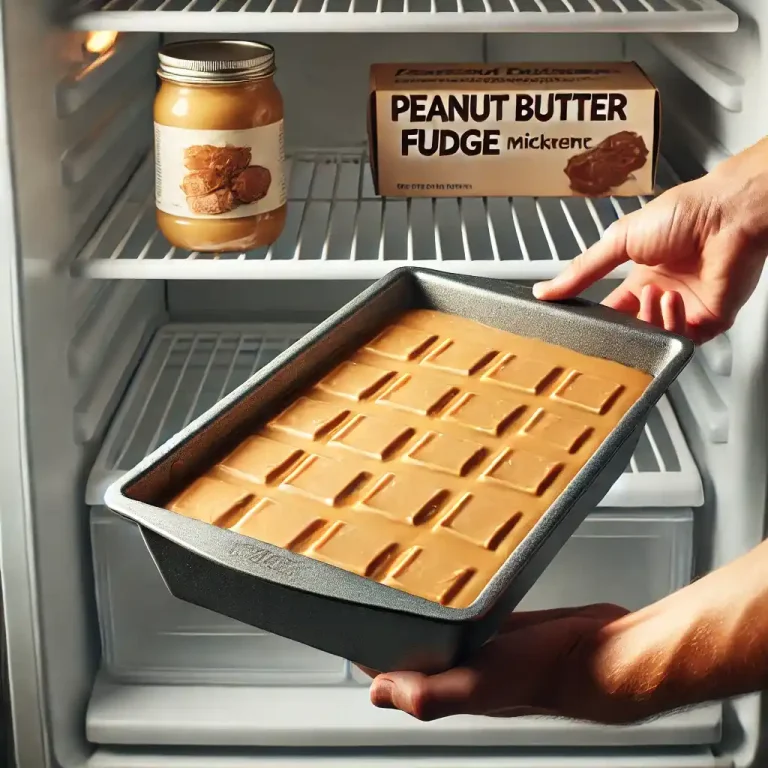 Refrigerate for at least 1 hour, or until the fudge is firm.