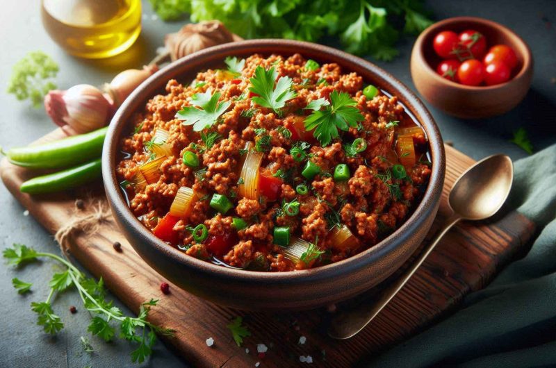 Savory Mince Low-Carb Style: A Hearty, Flavorful Meal