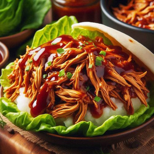 Slow Cooker BBQ Pulled Chicken That Practically Cooks Itself