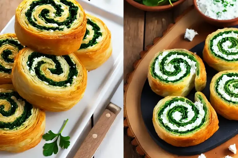 Spinach and Feta Pinwheels: The Flaky Snack You Need Now