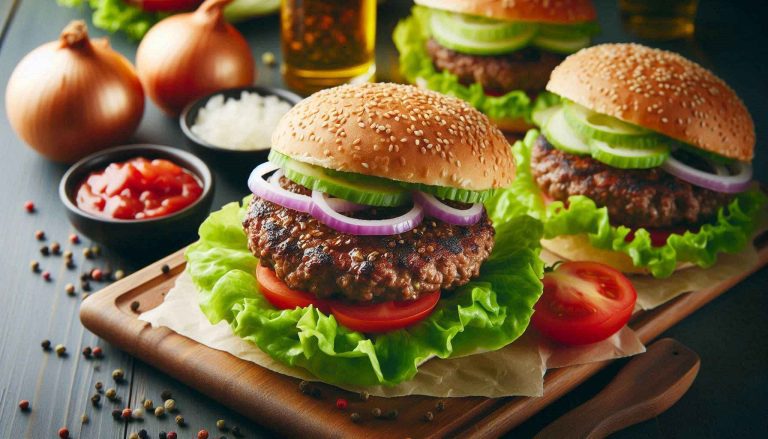 The Ultimate Ranch Cheddar Burgers