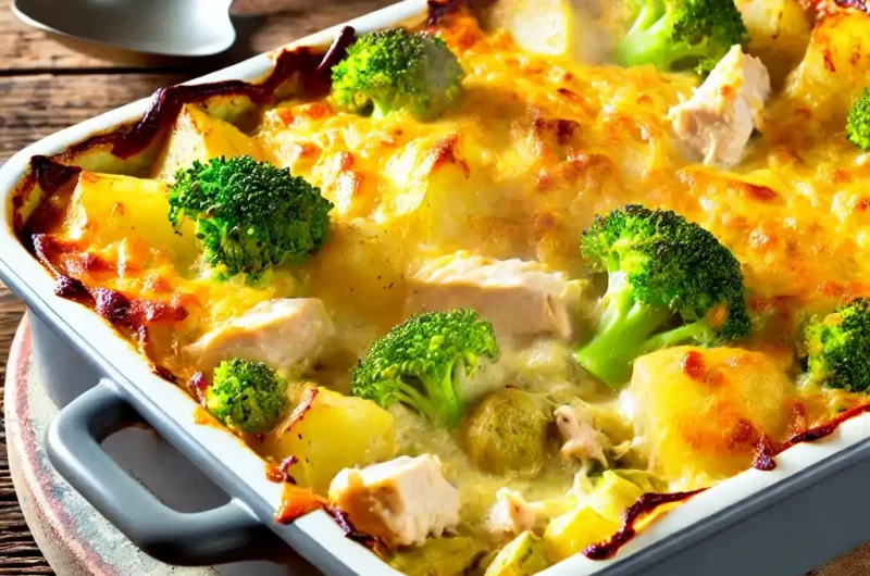 This Potato-Broccoli-Chicken Casserole 