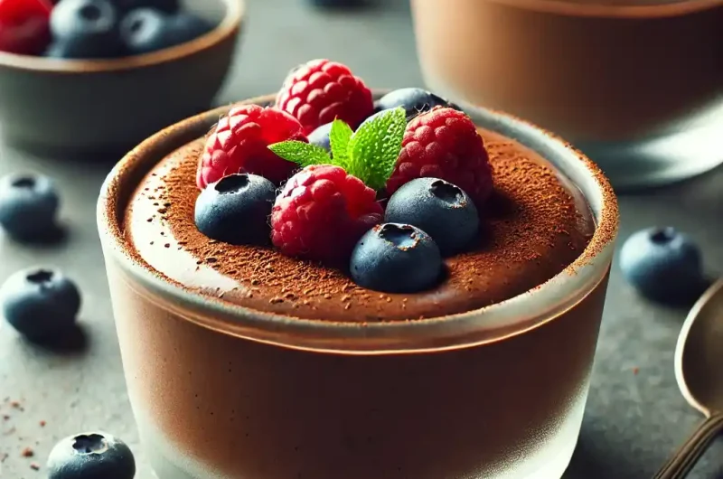 Vegan Chocolate Avocado Mousse Recipe