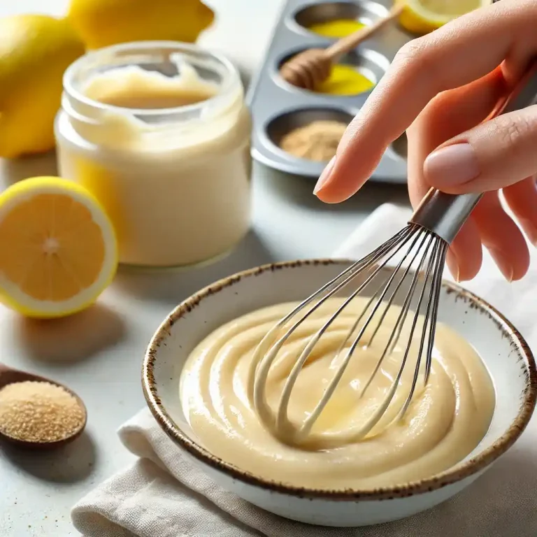 While the eggplant is grilling, mix tahini, lemon juice, and water in a small bowl until smooth and creamy.