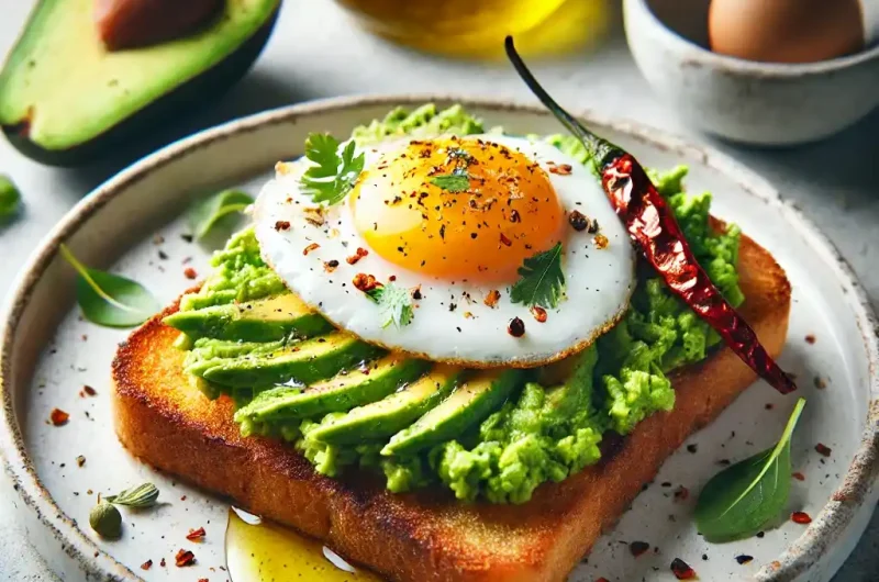 Wholesome Avocado Egg Toast with a Crispy Twist