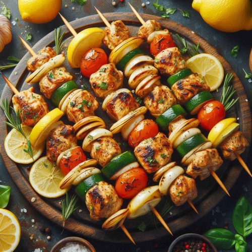 Zesty Lemon Garlic Kebabs That Will Wow Your Guests