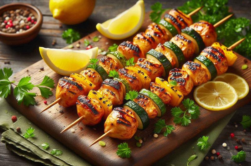 Zesty Lemon Garlic Kebabs That Will Wow Your Guests