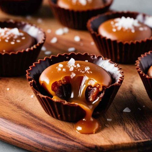 Chocolate Date-Caramel Cups: A Guilt-Free Indulgence