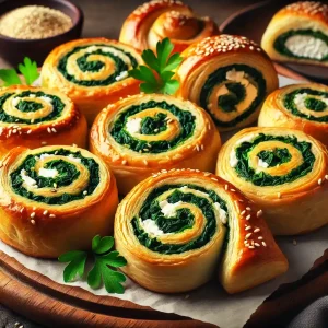 Spinach and Feta Pinwheels: The Flaky Snack You Need Now