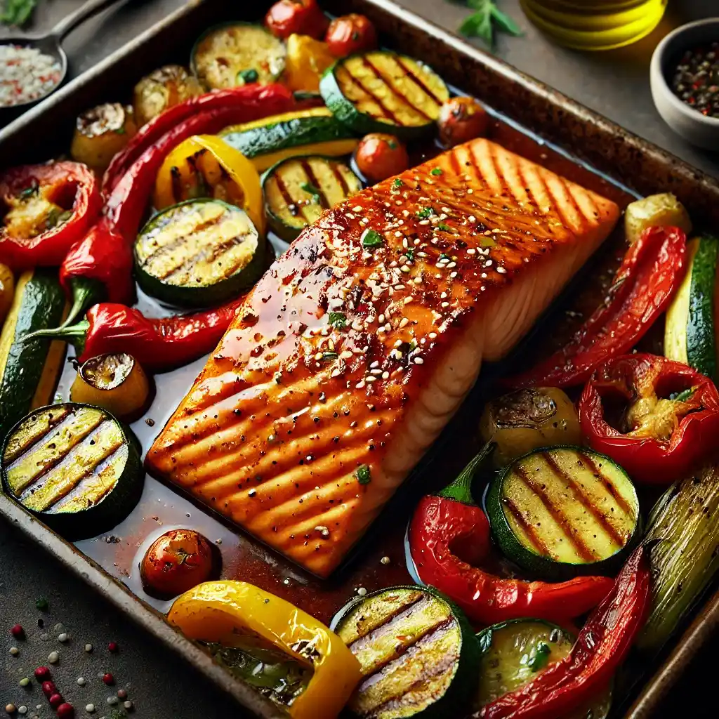 Honey-Soy Sheet Pan Salmon: A Simple and Flavorful Dinner