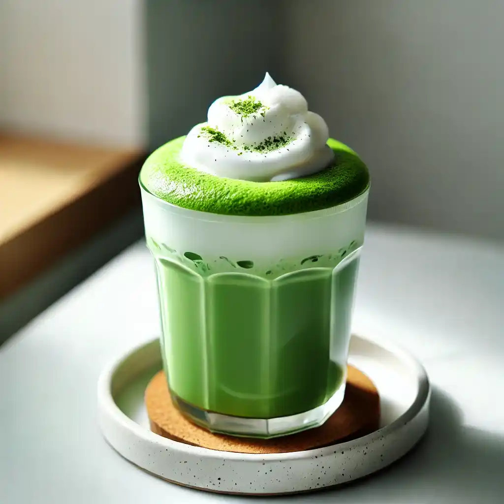 Coconut Milk Matcha Latte for a Healthy Boost