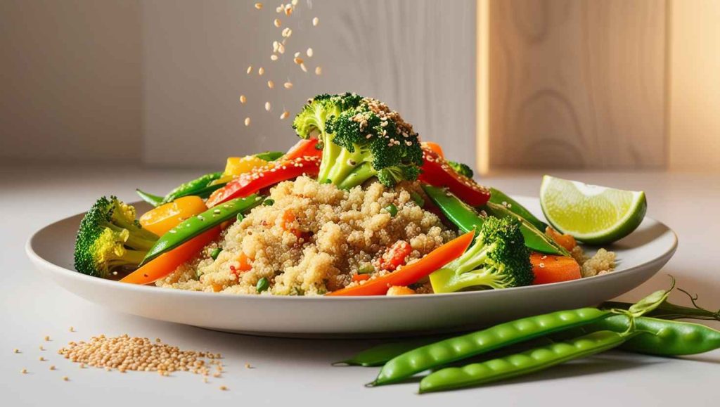 High-Protein Quinoa and Veggie Stir-Fry