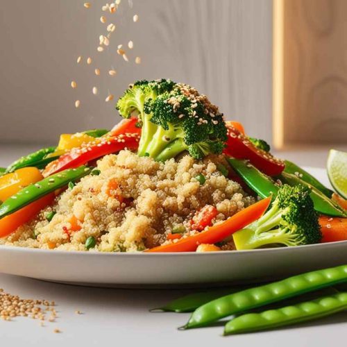 High-Protein Quinoa and Veggie Stir-Fry