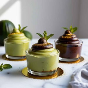 Creamy Avocado and Cocoa Mousse with Nuts: Dessert That’s Good for You