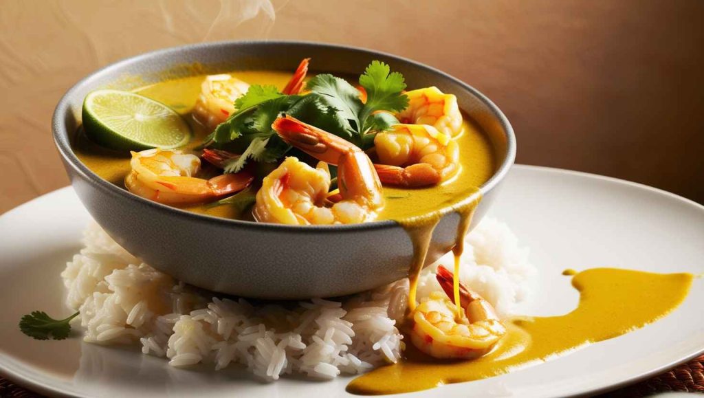 Creamy Coconut Shrimp Curry