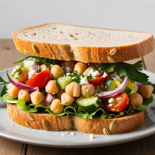 Chickpea Salad Sandwich: A Plant-Based Protein Boost