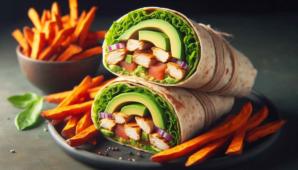 Avocado Chicken Wrap Recipe