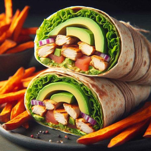 Avocado Chicken Wrap Recipe