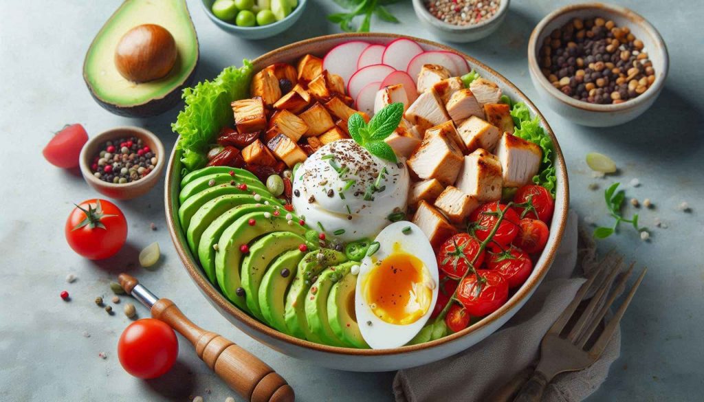 Ultimate Creamy Avocado Chicken Bowl for Weight Gain