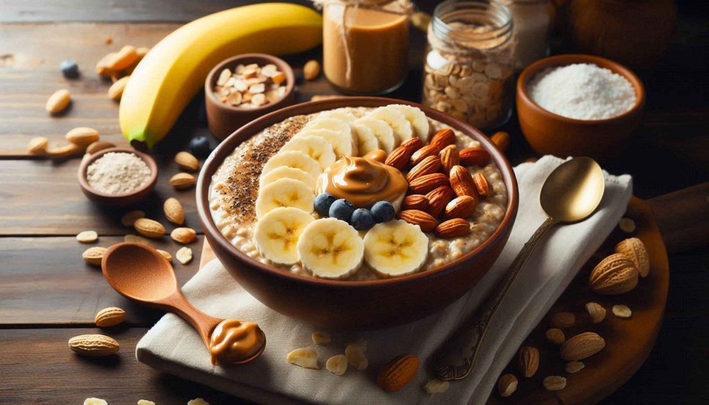 Protein-Packed Peanut Butter Banana Oatmeal for a Healthy Breakfast