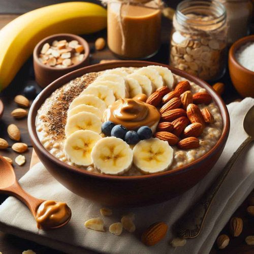 Protein-Packed Peanut Butter Banana Oatmeal for a Healthy Breakfast