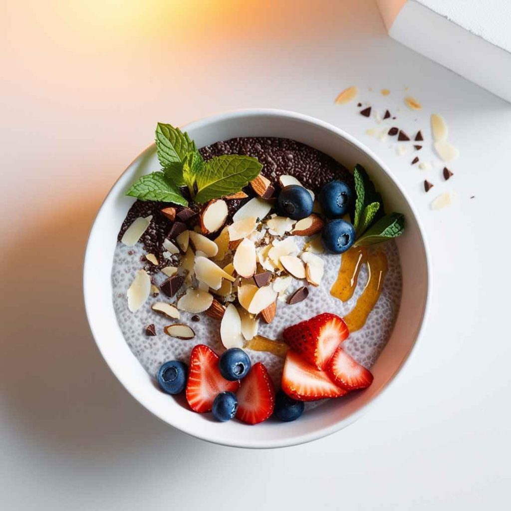 Almond Joy Chia Seed Pudding Bowls: A Sweet Breakfast Hack for Weight Gain