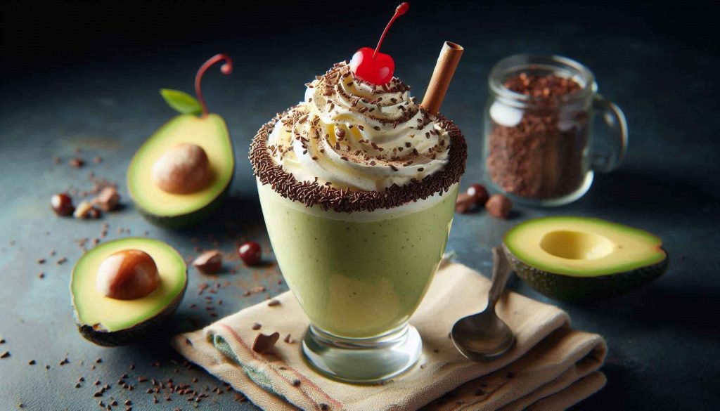 High-Calorie Avocado Smoothie