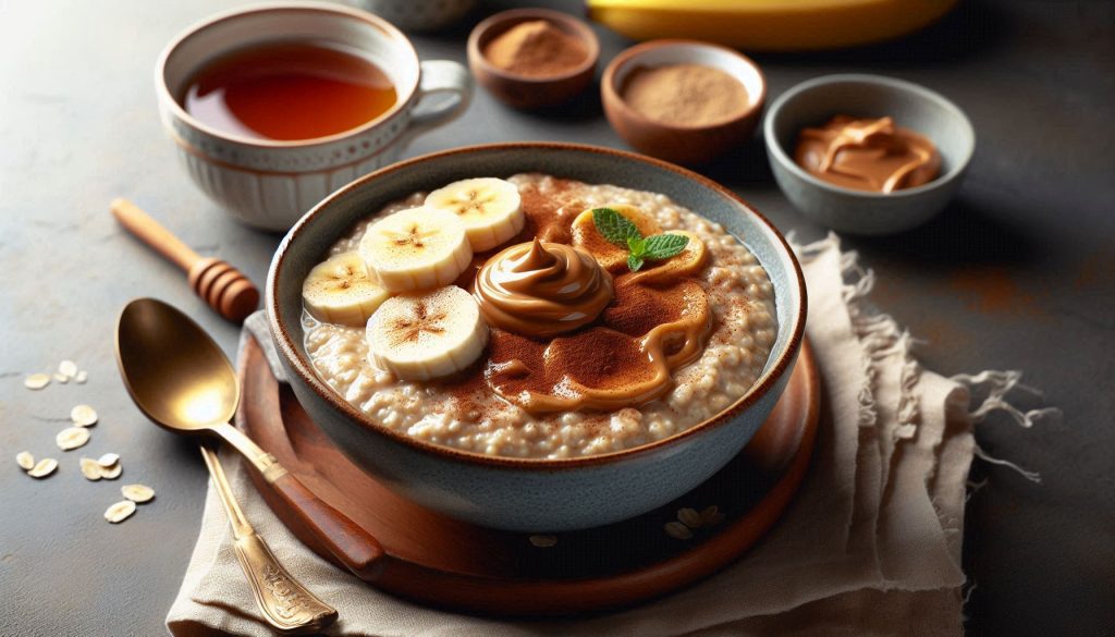 Creamy Peanut Butter Oatmeal