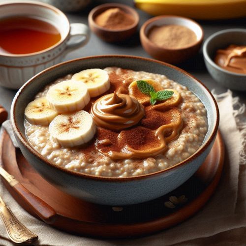 Creamy Peanut Butter Oatmeal