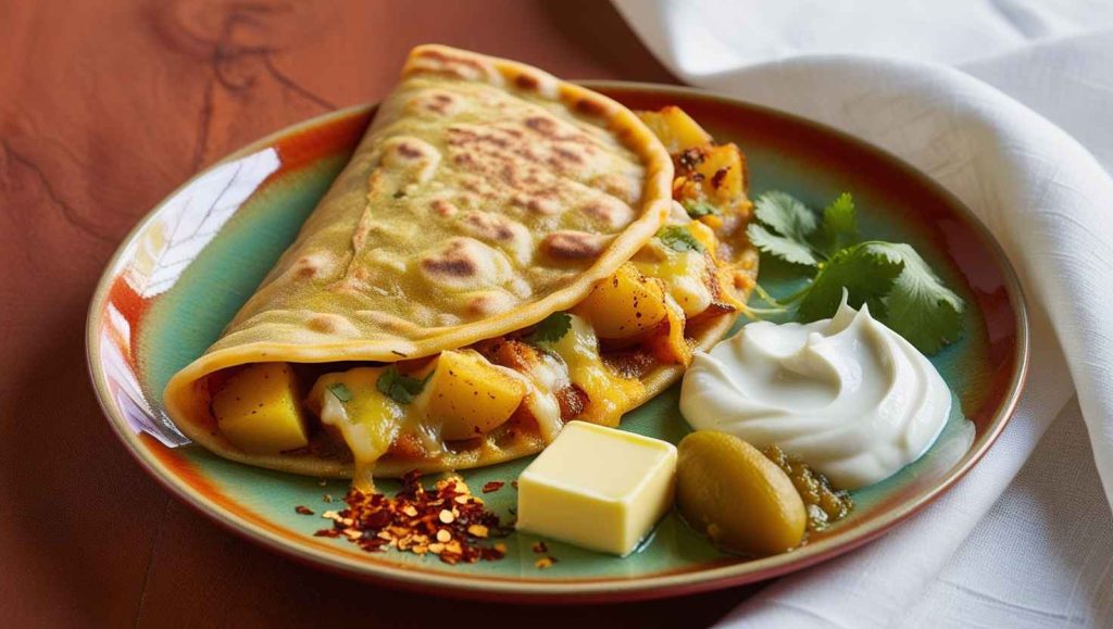 Aalu Cheese Paratha