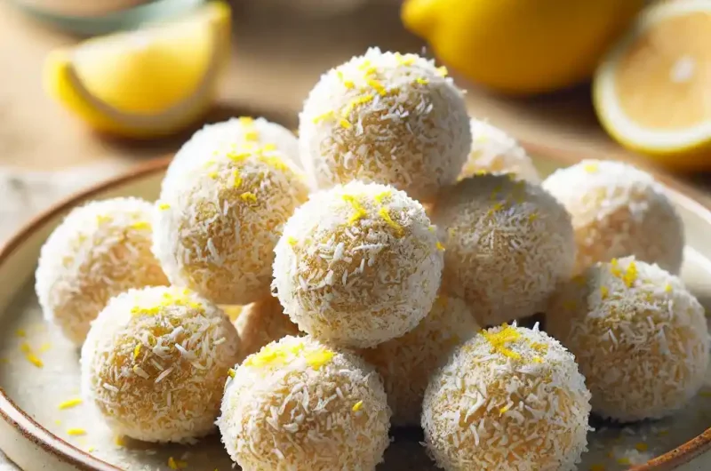  Zesty Lemon Coconut Energy Bites with a Viral Twist