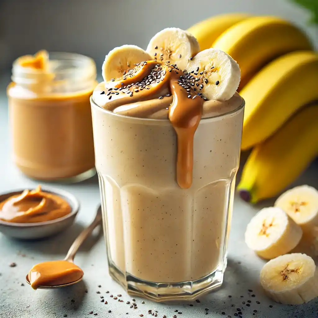 Protein-Packed Peanut Butter Banana Smoothie with a Creamy Finish