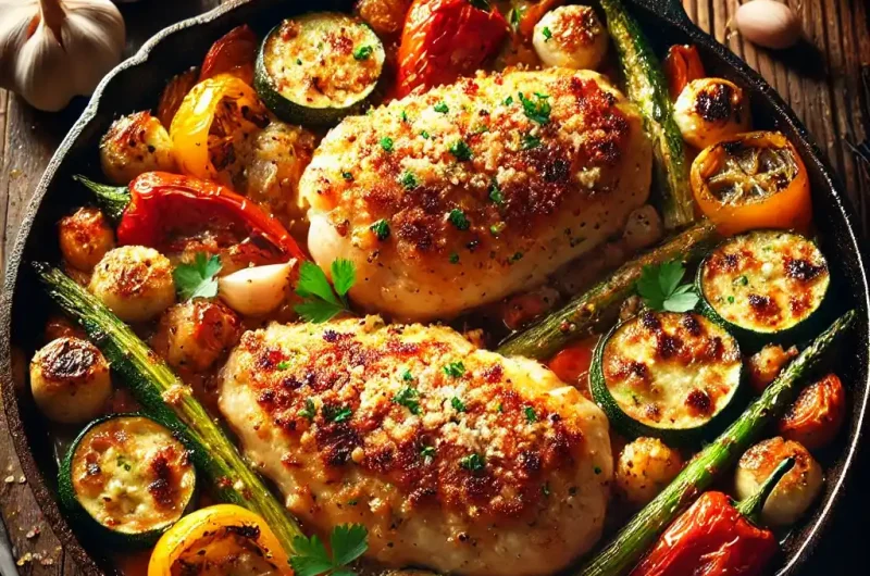 One-Pan Garlic Parmesan Chicken: Quick Dinner Perfection