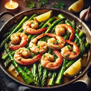 Garlic Shrimp & Asparagus: A One-Pan Powerhouse