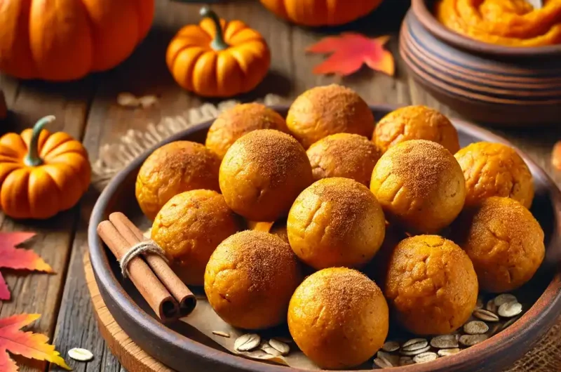 No-Bake Pumpkin Protein Balls Recipe for a Quick Fall Snack