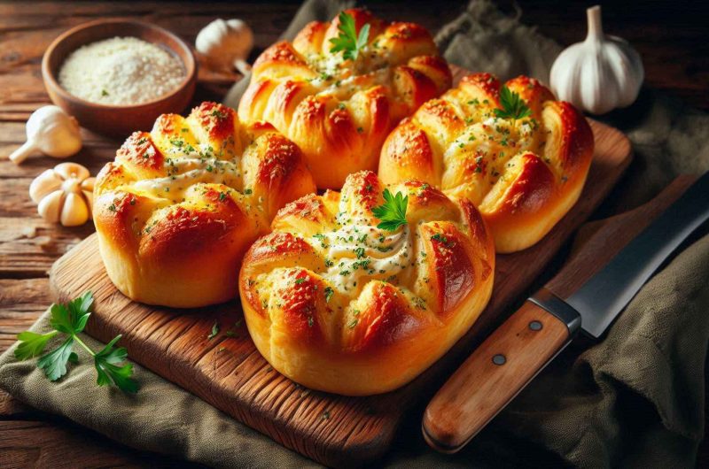 Cream Cheese Garlic Bread Recipe