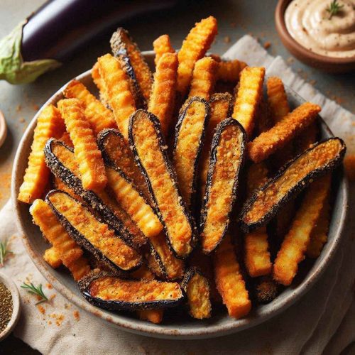 Crispy Baked Eggplant Fries: Your New Favorite Healthy Snack