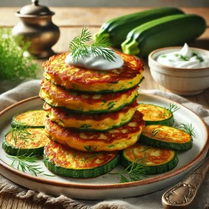 Zucchini Pancakes: Light, Fluffy, and Packed with Veggies