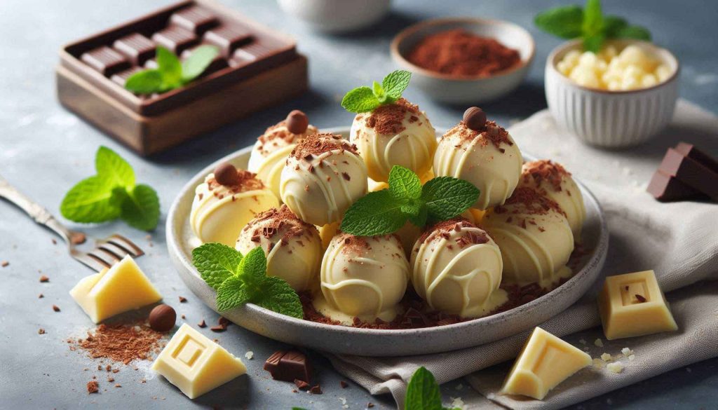 Irresistible White Chocolate Truffles Recipe