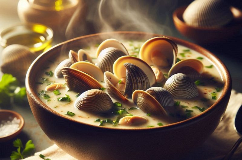 Creamy New England Clam Chowder with a Twist