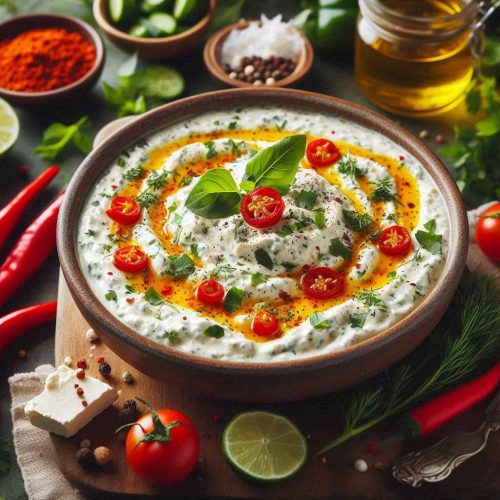 Hot Pepper Feta Dip: Spicy & Creamy Party Favorite