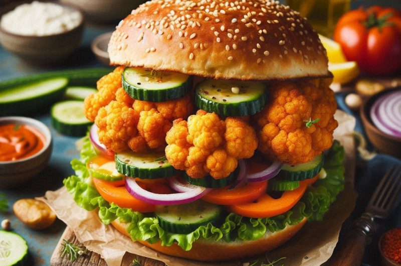 Crispy Cauliflower Burger: A Delicious Plant-Based Twist