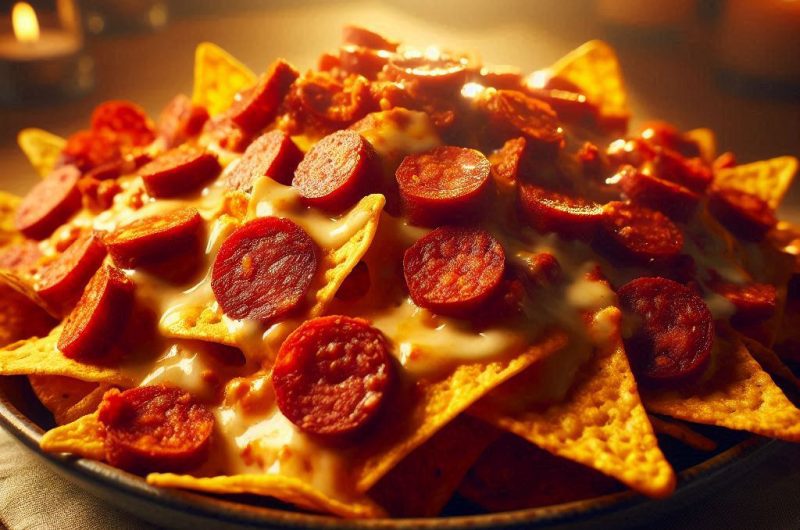 Cheesy Delight with Nduja Nachos: Bold Flavors in Every Bite