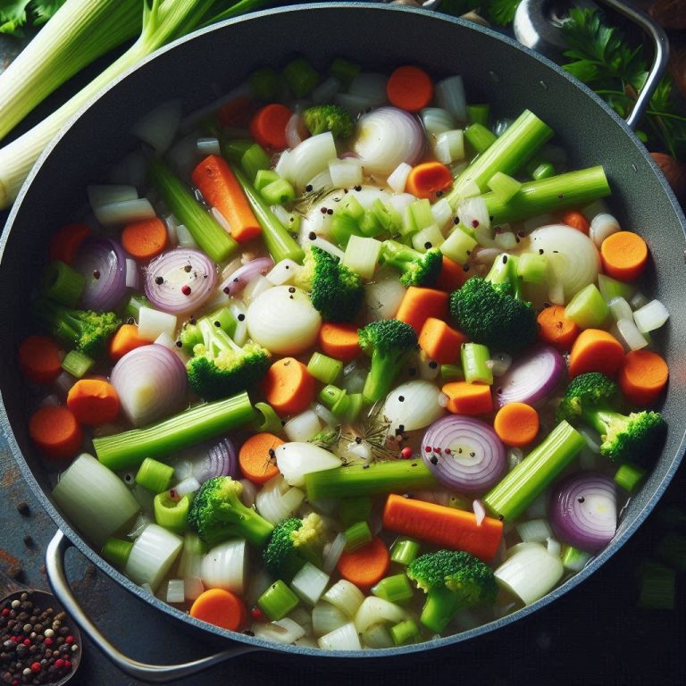 Sauté the Veggies: Add onion and celery to the pot, sautéing until soft and fragrant, about 5 minutes.