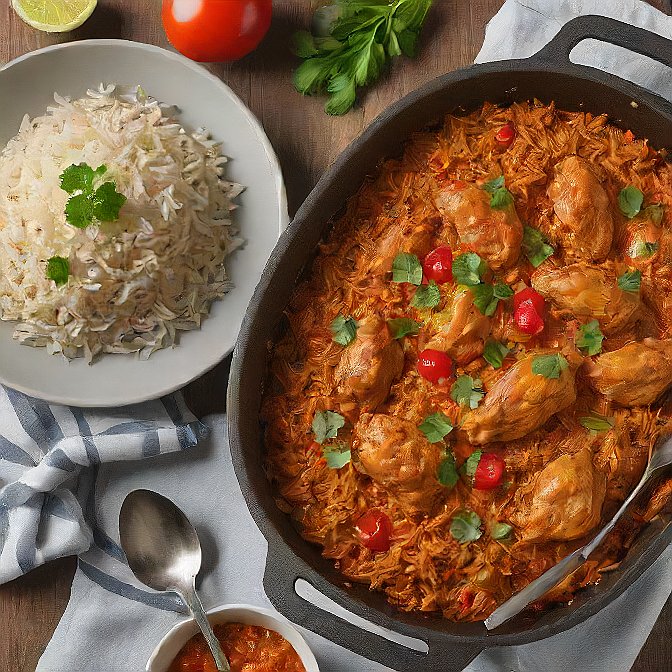 Baked Chicken Tikka Masala Rice for a One-Pan Wonder