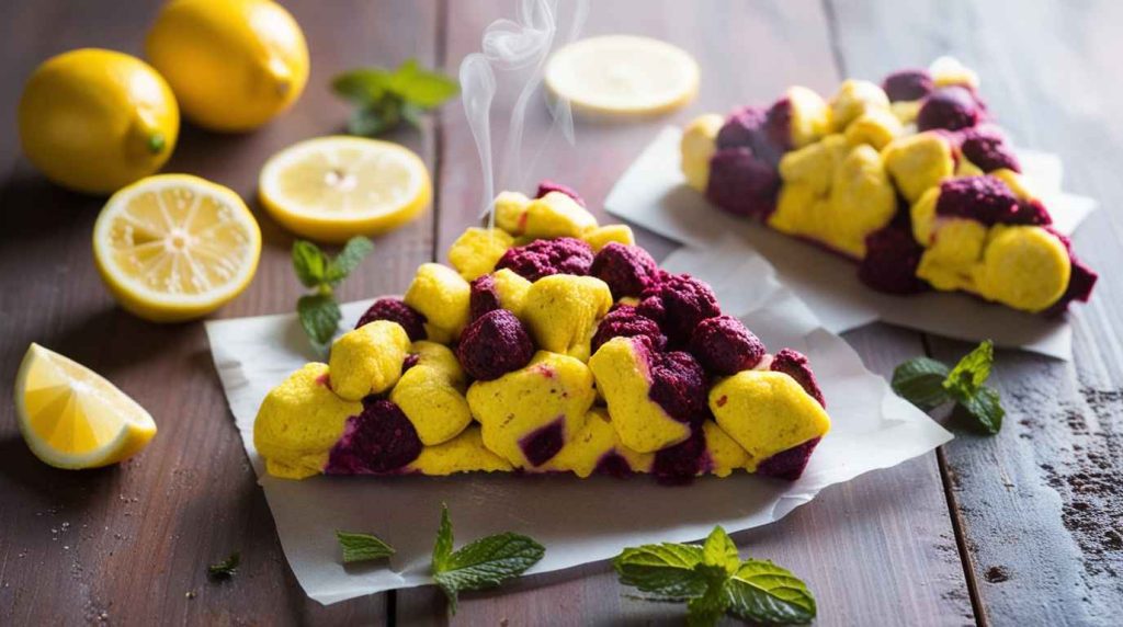 Lemon Berry Protein Clusters: A Zesty Snack for Energy Boost